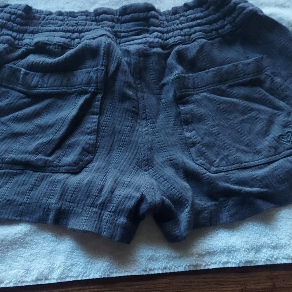 NEW -  Roxy Beachside Cotton Drawstring Shorts - Picture 7 of 8